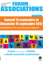 Forum des Associations de Châteauroux 2012